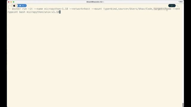 MicroPython on Docker - Tutorial