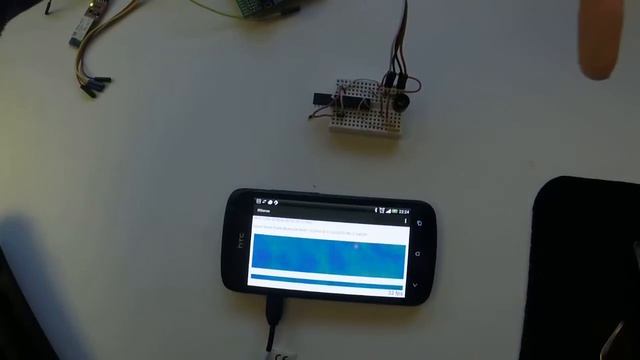 MLX90620 + STM32 over Bluetooth to Android смотреть онлайн