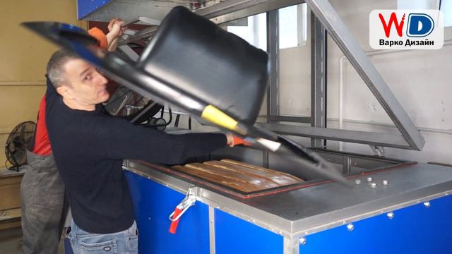 Формовка ПНД. Сани волокуши рыболовные смотреть онлайн