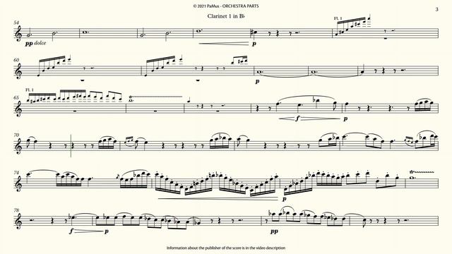 Ludwig van Beethoven: Symphony No. 6, Pastoral 2nd movement, CLARINET 1 accompaniment 440Hz смотреть онлайн