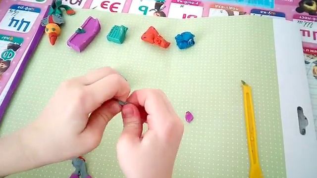 Лепим фигурку из пластилина Жарптица