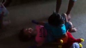 Даша у прабабушки 29.07.2013