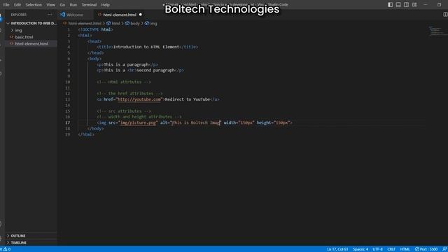 HTML Attributes Introduction to Web Development using HTML, CSS and JavaScript #4