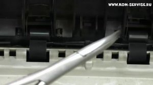 Как вытащить лист бумаги из принтера  HP LJ 1200 при замятии.