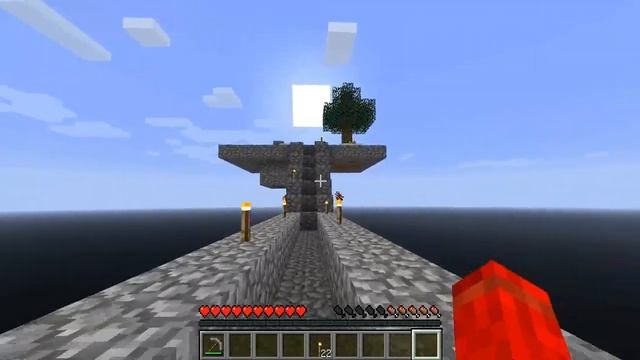 [ EverGreen ] Minecraft skyblock серия 2 "Песочница" смотреть онлайн