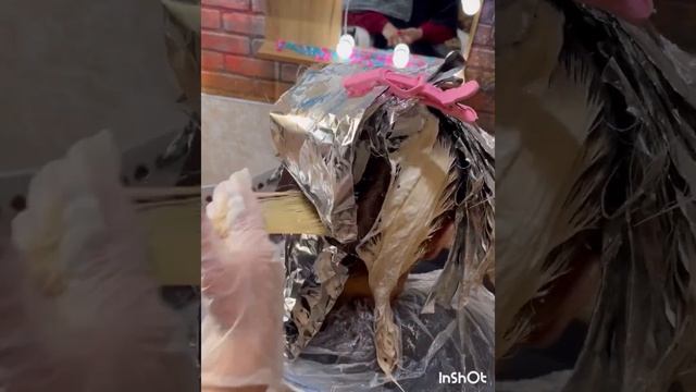 Жемчужный розовый блонд