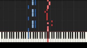 Evgeny Grinko - Valse [Piano Tutorial] (Synthesia)