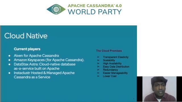 Cassandra: Now and for the future | Apache Cassandra World Party 2021