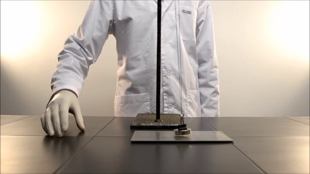 Взаимодействие неодимового магнита с алюминиевой пластиной/Neodymium magnet and an aluminum plate смотреть онлайн