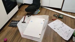 МОНТАЖ ПОСУДОМОЕЧНОЙ МАШИНЫ В ГОТОВУЮ КУХНЮ