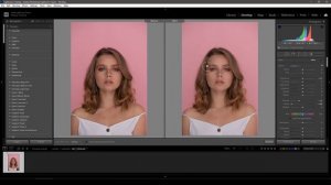 Как смягчить кожу в Lightroom