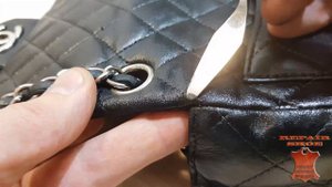 Покраска сумок из кожи. Износ кожи сумочки CHANEL что делать