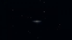 Observing Sombrero Galaxy( M104, NGC 4594)/ Skywatcher Skyliner 300P Flextube Dobsonian Telescope