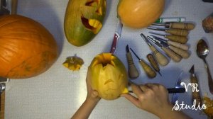 Хеллоуин как вырезать тыквы! How to Carve Halloween Pumpkins 2