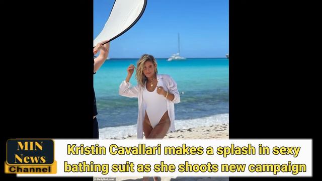 Kristin Cavallari makes a splash in sexy bathing suit as she shoots new campaign for Uncommon James