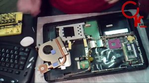 Апгрейд ноутбука Asus K50ID - Замена процессора