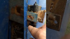 Самодельный замок задней двери ГАЗель