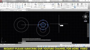 AutoCAD 2D Practice Exercise #1 | Mechanical Exercise #1 | Autocad 2D Example Tutorial #1| 2D Model