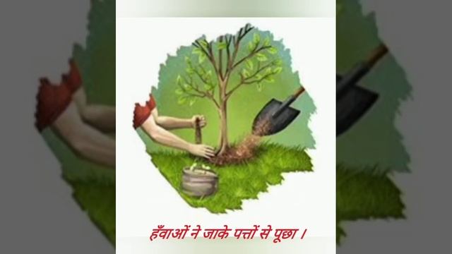 फूलों ने जाकर फूलों से पूछा Hindi lyrics Motivational video save tree save environment #savetree смотреть онлайн
