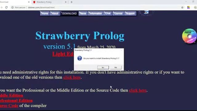 INSTALL PROLOG STRAWBERRY смотреть онлайн