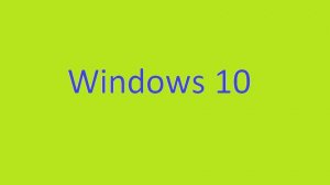 Электропитание в windows 10.