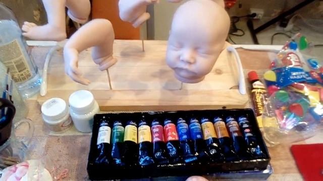 Как самому сделать куклу реборн. Материалы для работы. смотреть онлайн