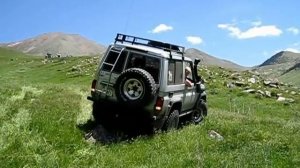 4x4 Adventures. Kazakhstan. Toyota Land Cruiser 71.  Горы и джипы. Kazakhstan