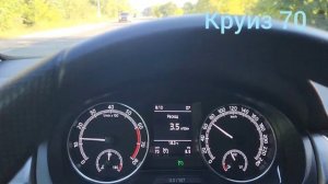 Расход бензина на шкода рапид с дсг (2019г.в.). Скорость 60/70/90/95