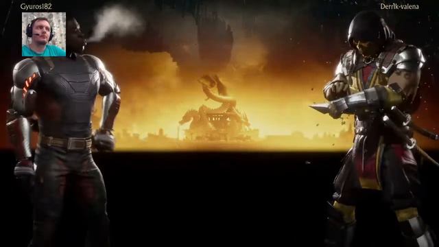 MK11 Ultimate. Первые матчи сразу в пот, мой Эррон против крутого Саб-Зиро. Играем в Лиге. смотреть онлайн