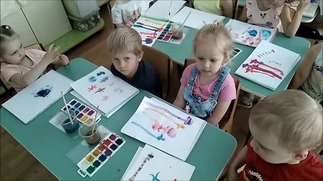 Занятие по рисованию младший дошкольный возраст