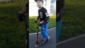 Дрифт на самокате