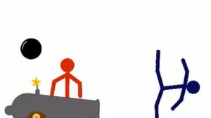 Красный человечек VS синий человечек