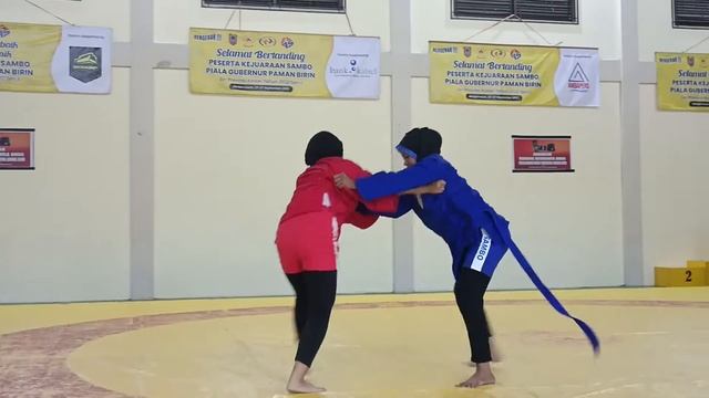 Sport Sambo 50 Kg Women, Neila Nur Azizah (TPN) VS Riski Juliani (KTB) смотреть онлайн