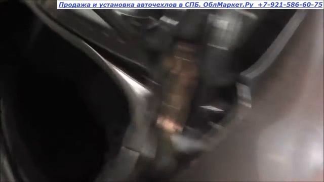 Установка авточехлов на Mazda 3 седан, 2008 год смотреть онлайн