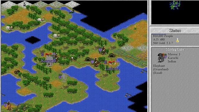 Let's Play: Civilisation 2 - Part 4, A Wonder of the World смотреть онлайн