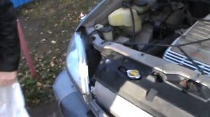 Lexus RX 300-шумоизоляция капота.