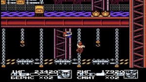 Полное прохождение игры на Dendy, Famicom, NES Contra Force/ Контра 6