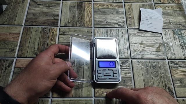 Цифровые ювелирные весы MH-500 смотреть онлайн