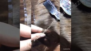 Волосы на Заколках изготовление