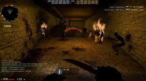 Counter Strike Global Offensive Zombie Escape mod online gameplay on Aztec Temple map