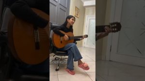 Акулбекова Нурайым - жаны ырлары гитара менен ❤️ 2022!!! ( быть может ты услышишь меня ) #подпишись