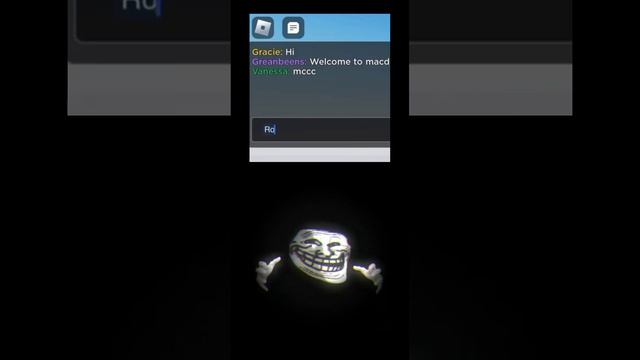 (System) Roblox has joined the game. #shorts #roblox #trollface