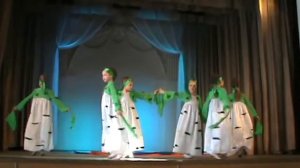 танец с флагом "Поднимись Россия"