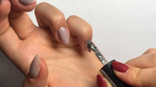 ЗИМНИЙ дизайн ногтей❄️ ВЯЗАНЫЙ маникюр || Бархатный песок акриловой пудрой