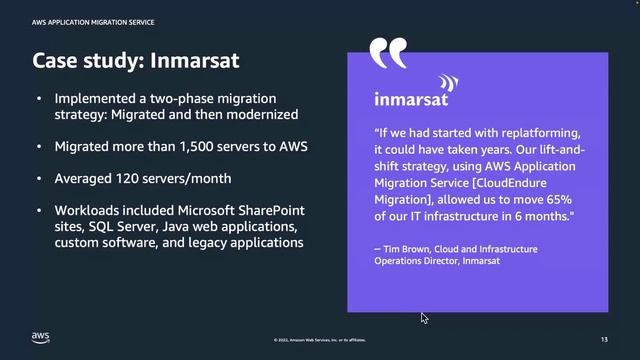 Move and improve your applications with AWS Application Migration Service - AWS Online Tech Talks смотреть онлайн