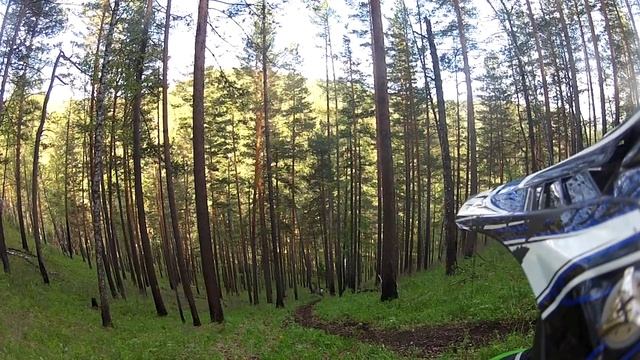 Подъем в гору на XR250R смотреть онлайн