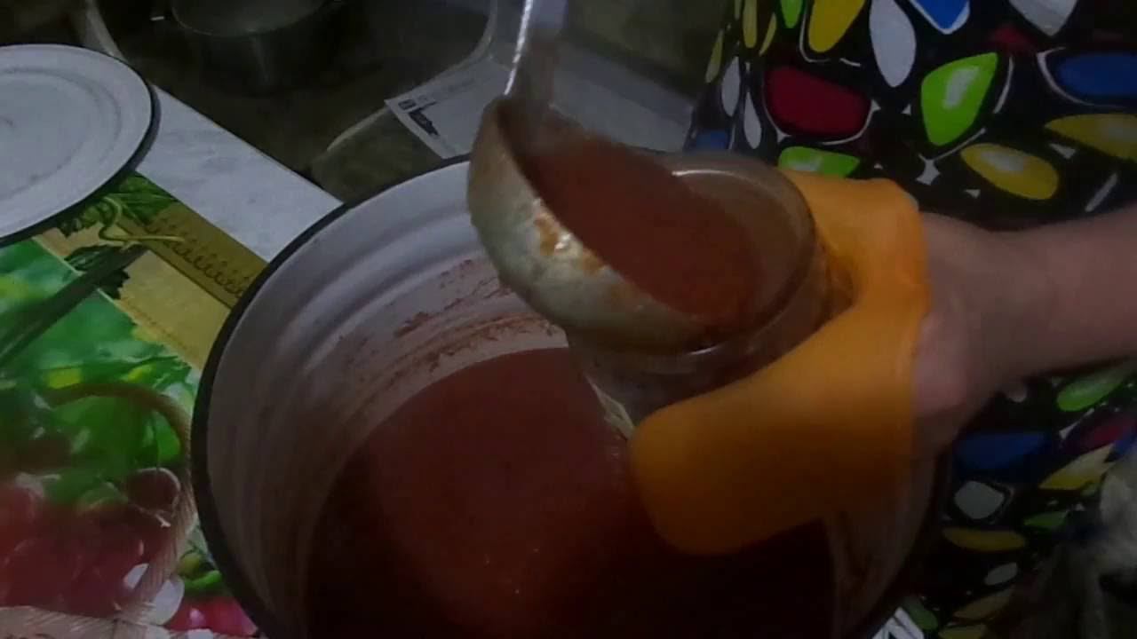 Рецепт приготовления самого вкусного домашнего натурального кетчупа на зиму.