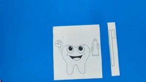 Brush My Teeth - Hygiene Craft for Kids