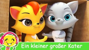 Ein kleiner großer Kater  Kinderlieder auf Deutsch - KinderliederTV