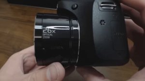 Sony Cybershot DSC H200 Black Digital Camera Unboxing